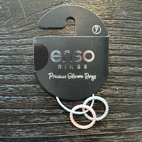 ENSO SILICONE RINGS - Stackable Braided *multiple sizes available* - Picture 2 of 4